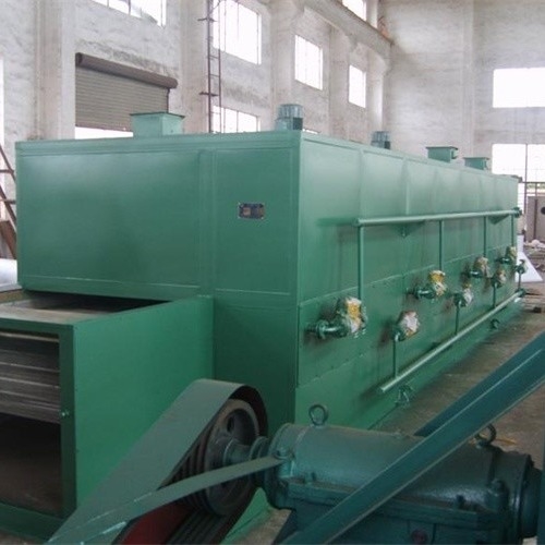 400Kg/H hete lucht droogoven 316SS DW1.2×10 transportband droger