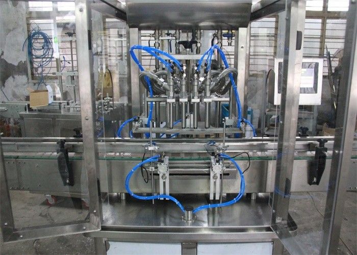 Hoge Kleverige Vloeistof Vullende en Verzegelende Machine Geschikte Installatie voor Industrieel Deeg Vloeibaar Type