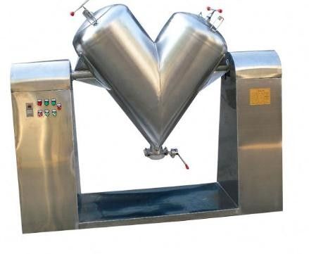 Roestvrij staal V van de de Mixermachine van het Typepoeder het Chemische Droge Poeder die Materiaal mengen